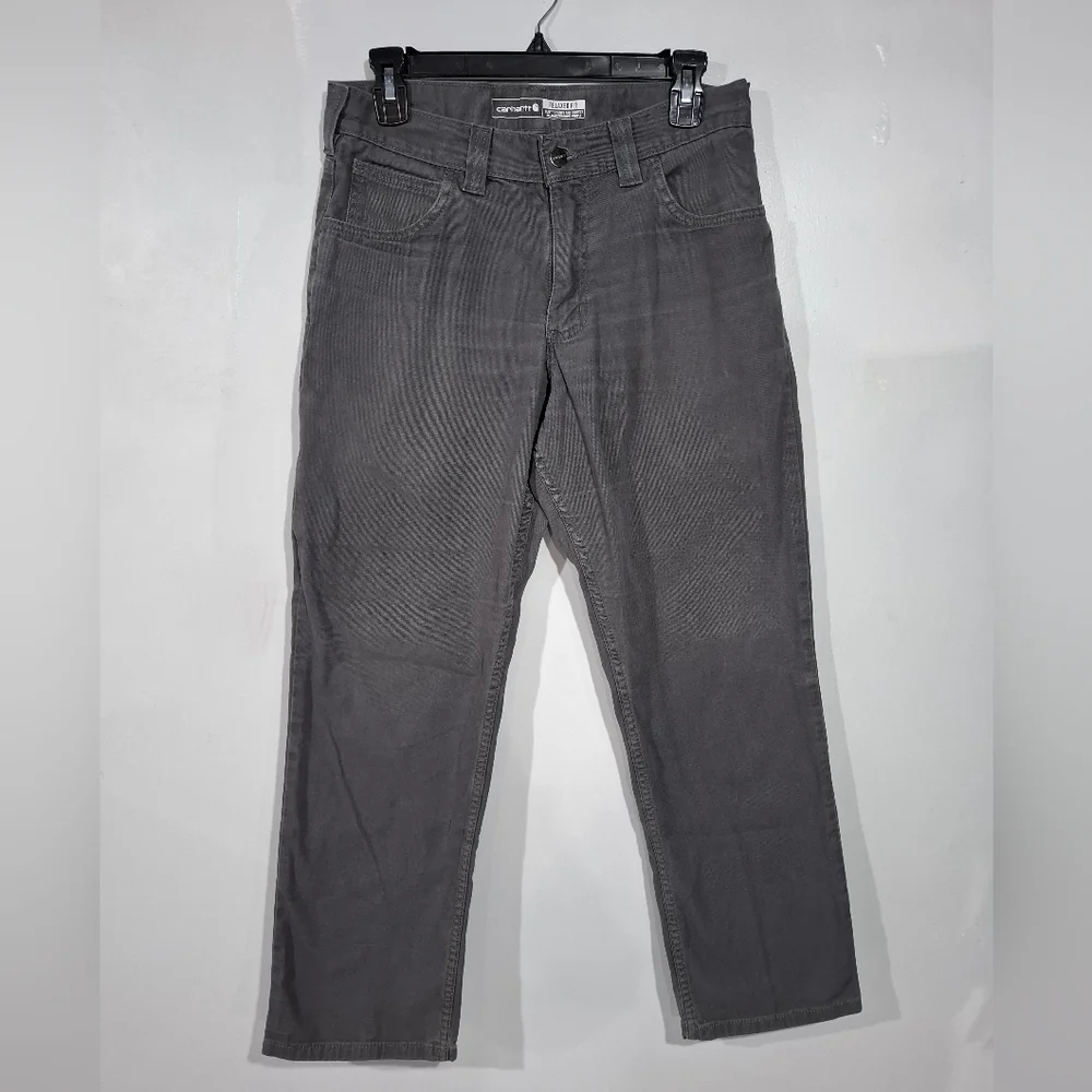 Carhartt  Rigby Rugged Flex Canvas Relaxed Fit Pants 102517 039 Men's Size 30